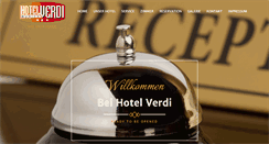 Desktop Screenshot of hotel-verdi.eu